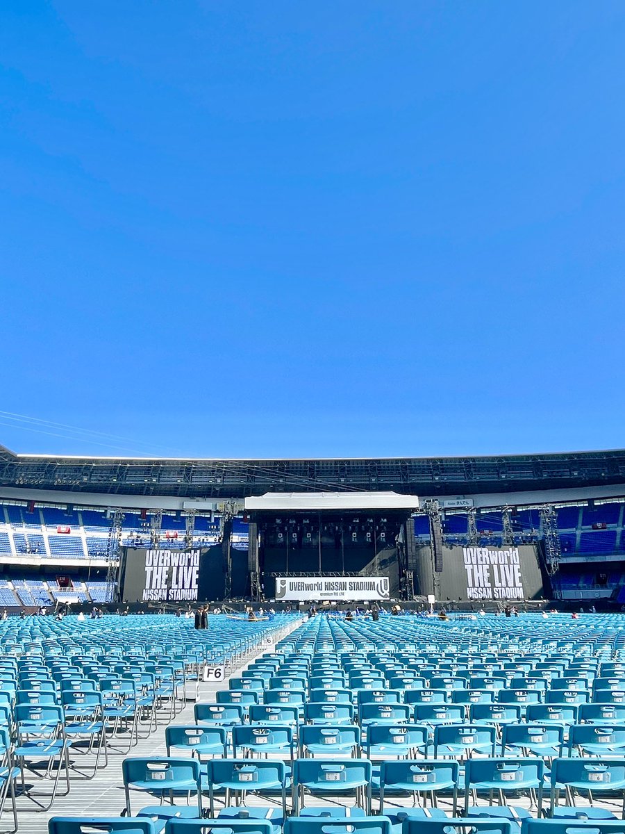 半年間待ち続けた日産スタジアムから
もう一週間〜😖😖
あー今日も頑張ろうと思える存在でいてくれてありがとう🥲🫶
#日産スタジアム 
#UVERworld_日産スタジアム 
#UVERworld好きな人と繋がりたい