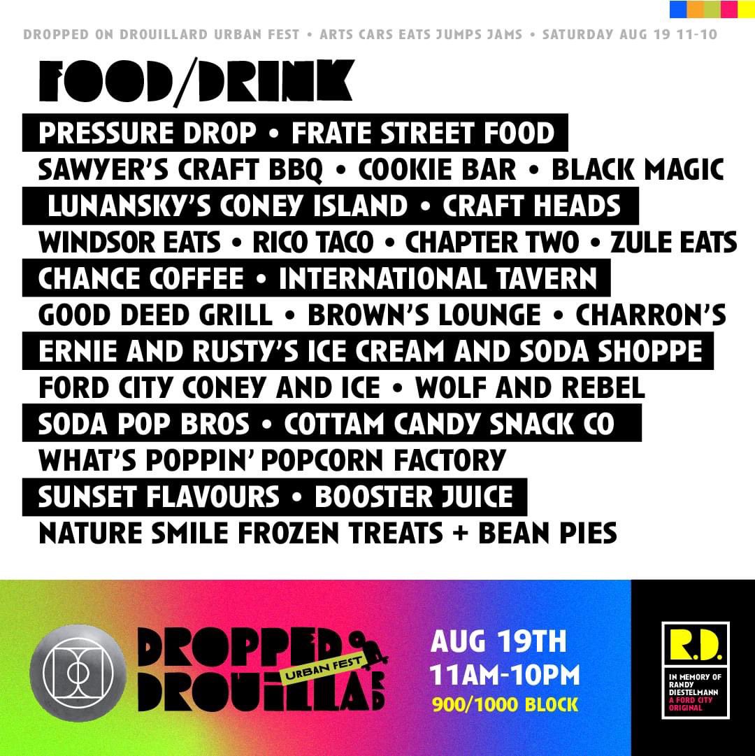 RAREwindsor's tweet photo. See y’all in 2 weeks ✌🏼 

Things are gonna get gritty… @fordcitybia

#fordcity #festival #summer #dubrising https://t.co/qoWlhAenbm