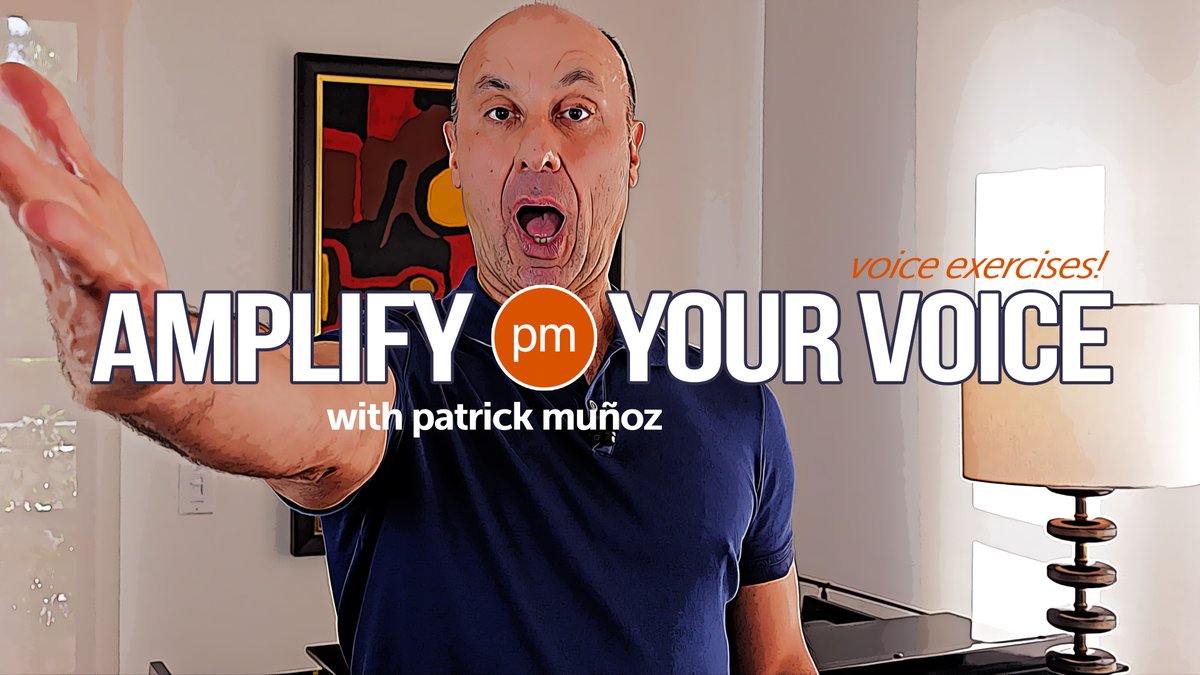 TheVoiceZone's tweet photo. Here's some quick exercises you can do anywhere to help amplify your voice and improve your vocal resonance. 
https://t.co/8ub9RguaNW
#patrickmunoz #voicecoach #findyourvoice https://t.co/VuUPmXpolk