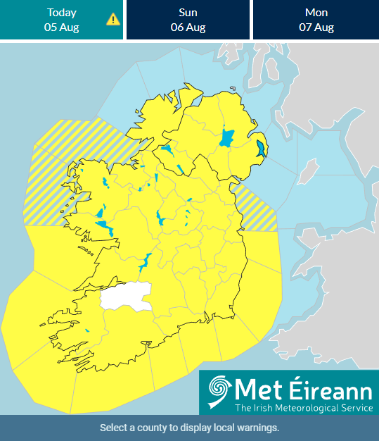 Wind and Rainfall Warnings have been updated for today Saturday⚠️⤵️

met.ie/warnings/today