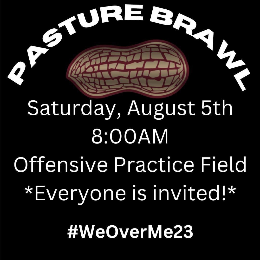 Everyone is invited to come get a glimpse of the 2023 @BoroTuffFB #WeOverMe23 #BOROTUFF