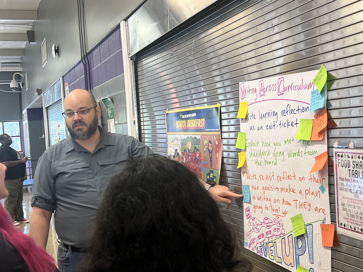 SadlerMeansYWLA's tweet photo. Today was a great day to be a Dragon.  Teachers focusing on our “Fab Five” for instruction.  @AngelWilson36 #aisdlevelup #aisdproud https://t.co/Ucj62wPqdP