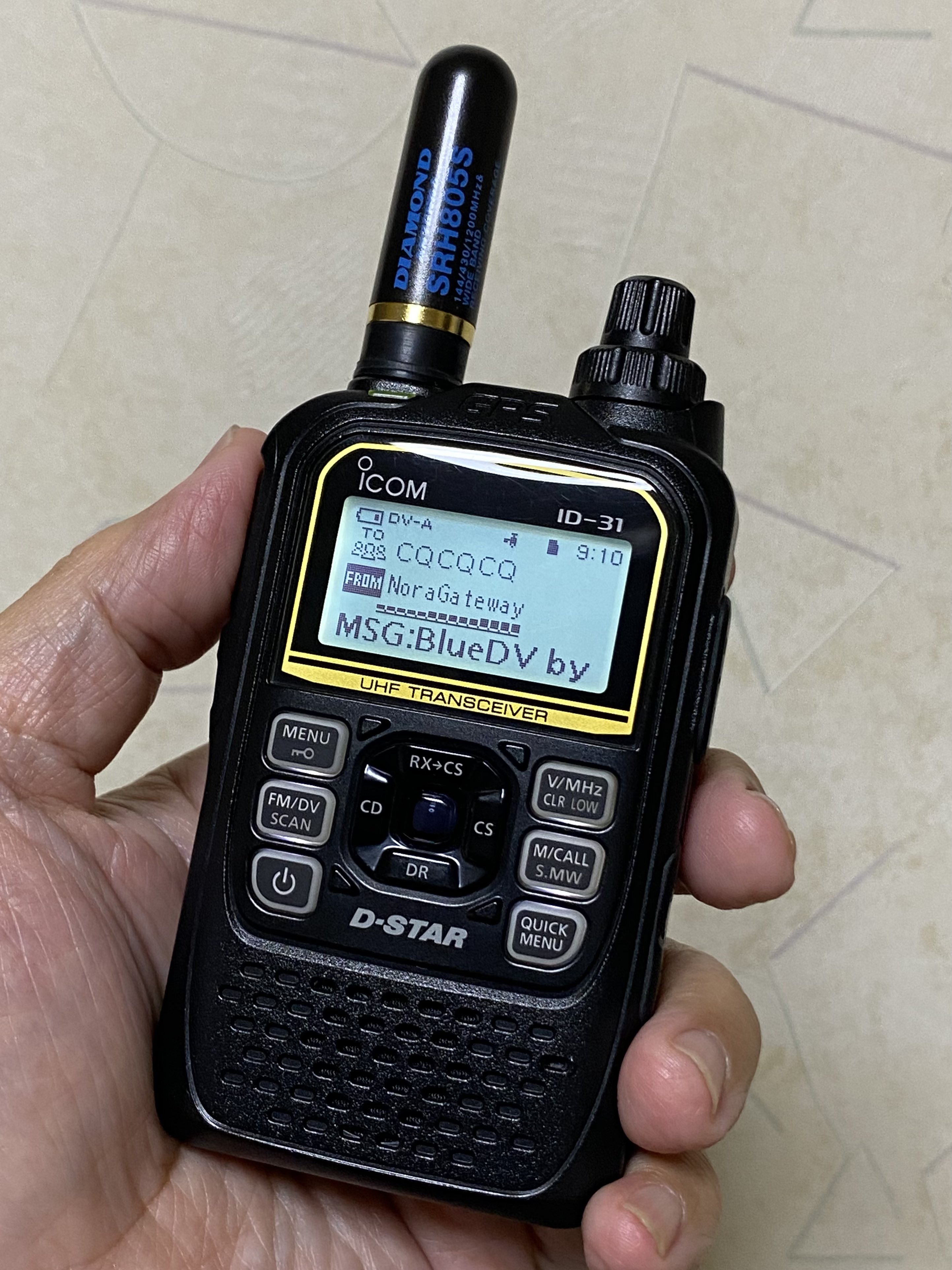 【値引しました】ICOM ID-31★防水キャップ全交換済 ID31 - Search / X