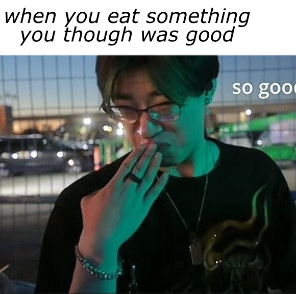 krewxrain_'s tweet photo. and then I feel bad for not eating itπ #krewmeme https://t.co/ZaKGRrYLyZ