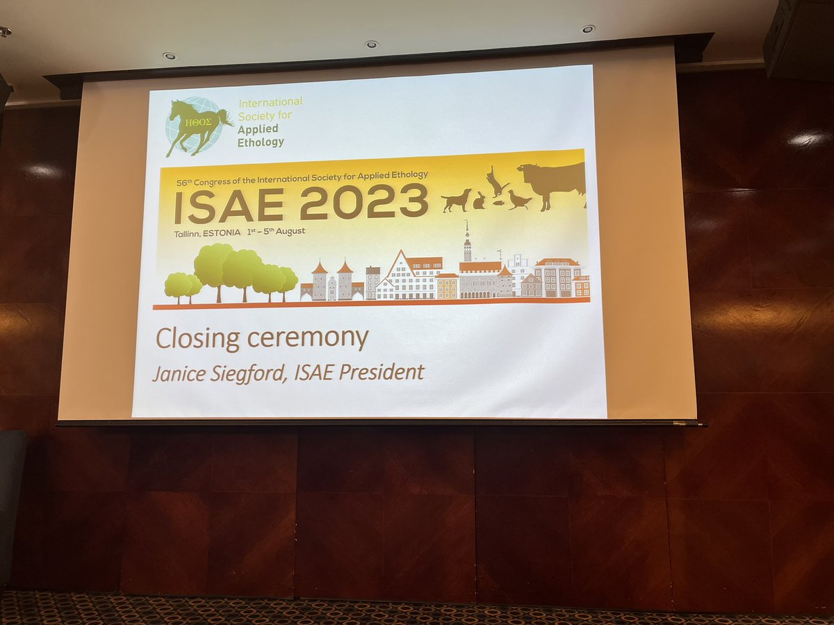 os_iyas's tweet photo. Congratulations Professor Janice Siegford of Michigan State University on your new role as the ISAE President.

#ISAE2023 https://t.co/xvpB9i0yad