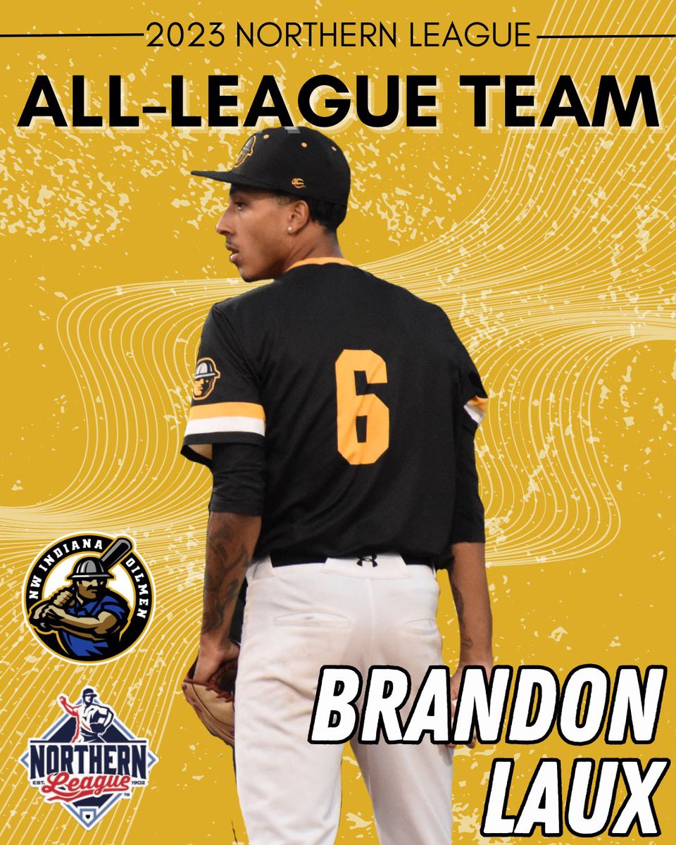 .<a href="/Blaux10/">Brandon Laux</a> has been named to the 2023 Northern League All-League team!🤩

Congrats Brandon!

#NWIOilmen #Oilerup