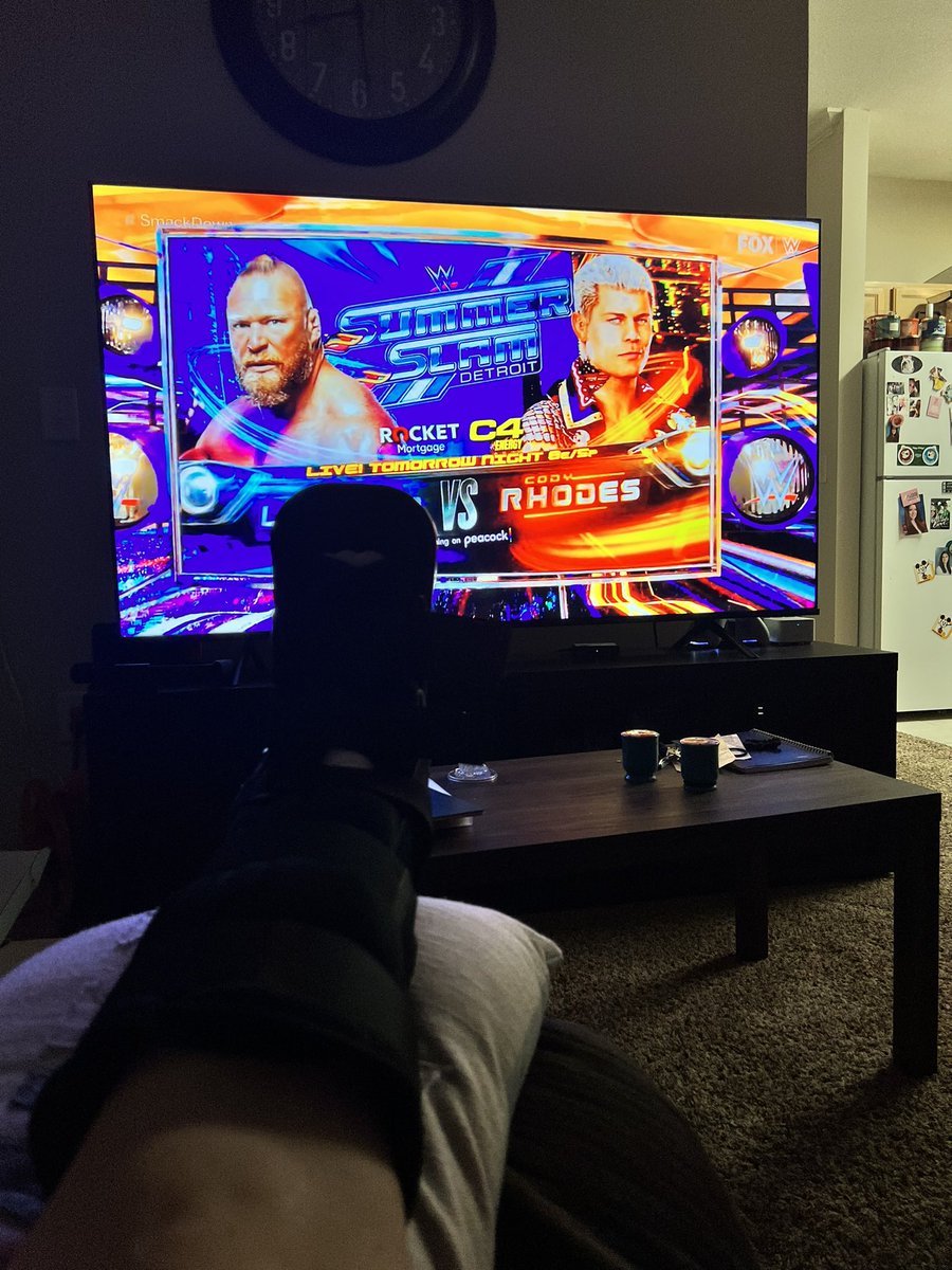 PilotWife2016's tweet photo. So ready for @SummerSlam tomorrow. The best healing medicine for a busted ankle is going to be watching @CodyRhodes  whoop “him who doesn’t deserve to be named.” #finishthestory #AmericanNightmare https://t.co/qCk3tLxiw0
