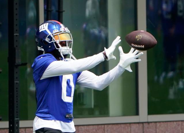 NYGiantsMuse's tweet photo. Parris Campbell had 623 Receiving Yards last year with the Colts

That would have made him the WR2 on the Giants

How many yards do you think Campbell will get in a larger role?

#nygiants #giants https://t.co/TIpEI5NLhp