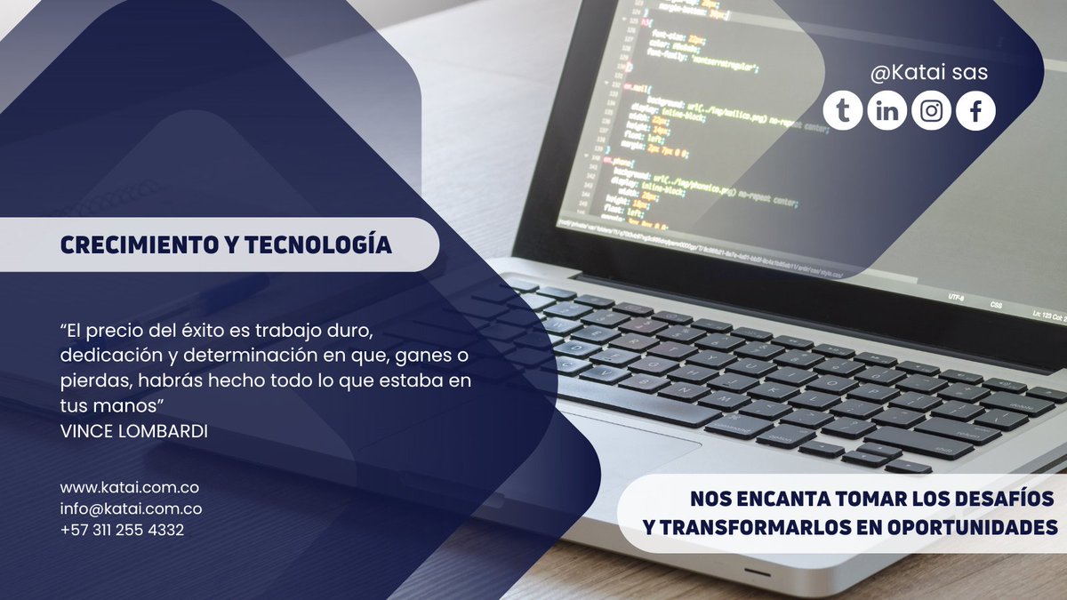 Actualmente todas las empresas están en crecimiento y digitalización tanto PYMES como las grandes empresas deben contar con un aliado que les aporte crecimiento y automatización de procesos. ¿Sabe como debe elegir su empresa de software? <a href="/Katai/">katai</a>  #desarrollo #web #software