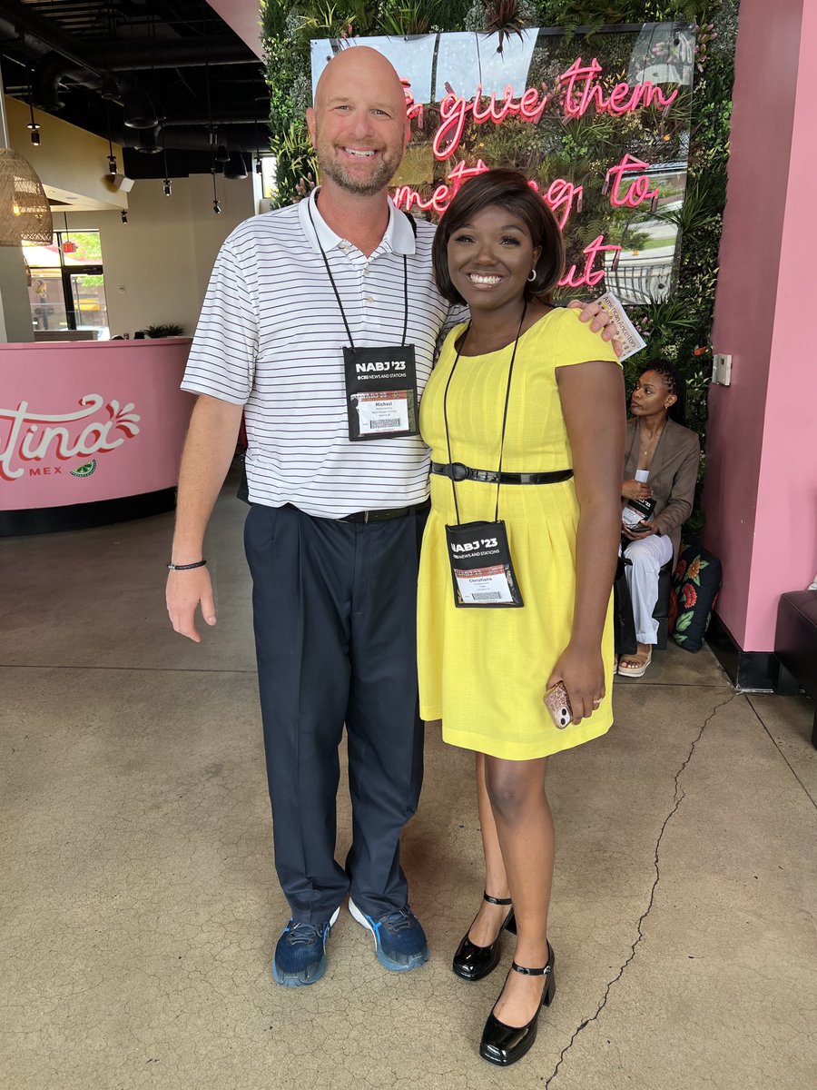 TVAGENTMIKE's tweet photo. A great few days in Birmingham at #NABJ23! Always enjoy meeting/seeing terrific clients like @christianaford_ and @choward_media, as well as old friends like @ItsMikeHill! Such a valuable experience every year! #seeyouinchicago https://t.co/KXPG2NvHaX
