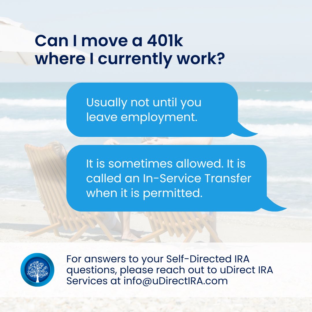 uDirect IRA Services can answer all your Self-Directed retirement questions. udirectira.com

#udirectira #selfdirectedira #retirement