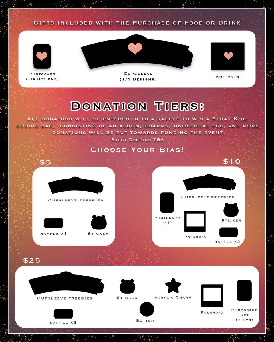 MoonKeyCafe's tweet image. Aces and Kings : A Changbin, Han, Felix, and Seungmin Stray Kids Birthday Cupsleeve Event in NYC  

📆 September 2&amp;amp;3 11-5
📍 Sweet Moment NYC 

D0nation Tiers + RSVP in thread ⬇️