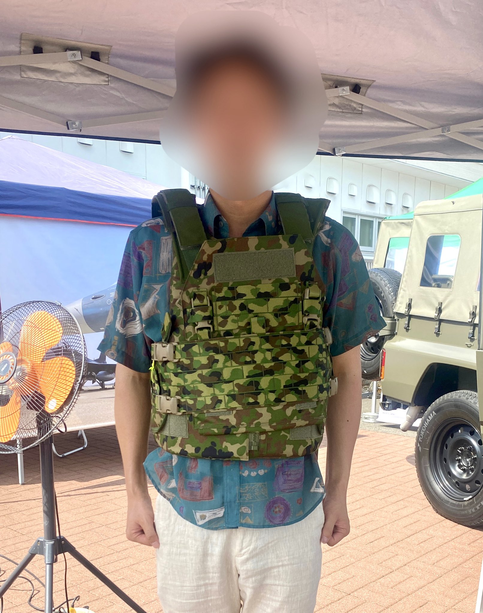 防弾チョッキ 楽天市場】警備向け防弾ベストアーサー（前後防弾モデル）軽量型