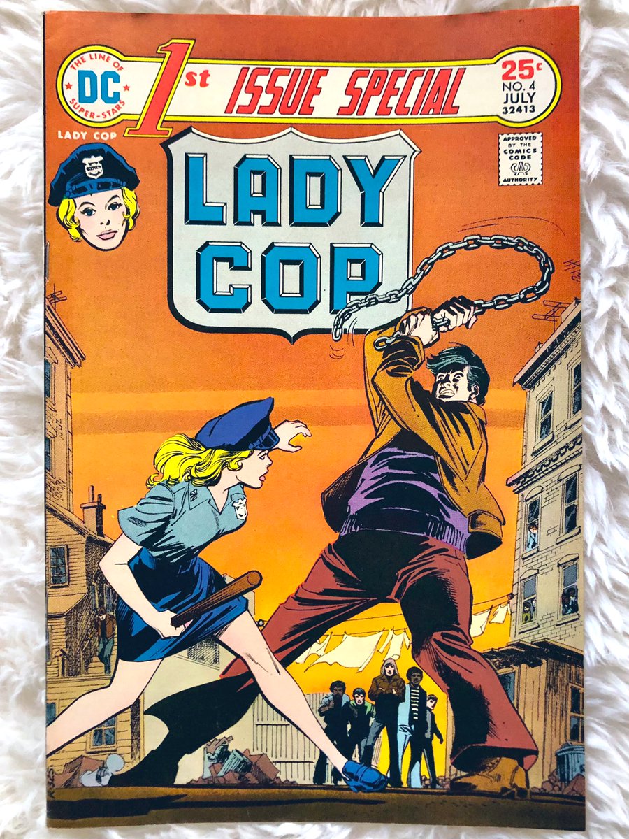 DallanB's tweet photo. Dang it‼️
I need the next issue of #LadyCop right now‼️
#FirstIssueSpecial #4 (1975) https://t.co/YxlNpCrbWD
