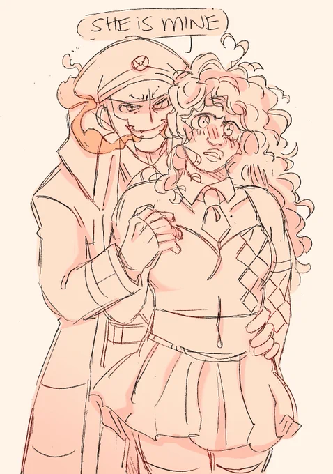 commission for @ their oc sakura and protective reshiram!emmet 