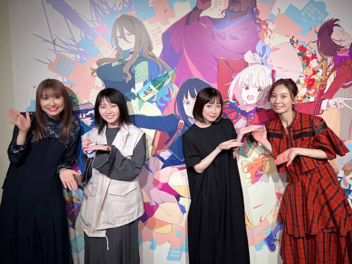 ✨リコリコ展絶賛開催中✨】 舞台公演から8ヶ月舞台主演のお二人が