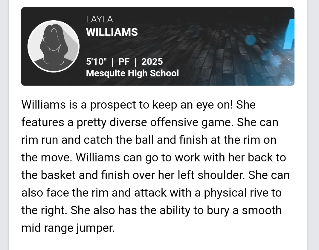 You never know when someone's watching you! <a href="/CoachKBaker41/">Kelsi Baker</a> <a href="/SkeeterRecruits/">USVSUS</a> <a href="/CoryDGreen1/">CDG BASKETBALL</a> <a href="/PrepGirlsHoops/">Prep Girls Hoops 🏀</a> thank you for putting me out there!