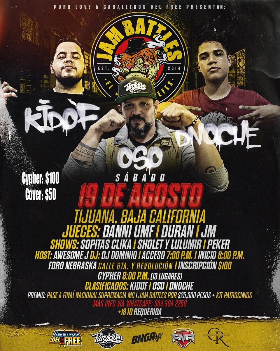 JamBattlesMx's tweet photo. ���👌🔥👀⚠️⚠️⚠️⚠️ https://t.co/9cGBnAodPY