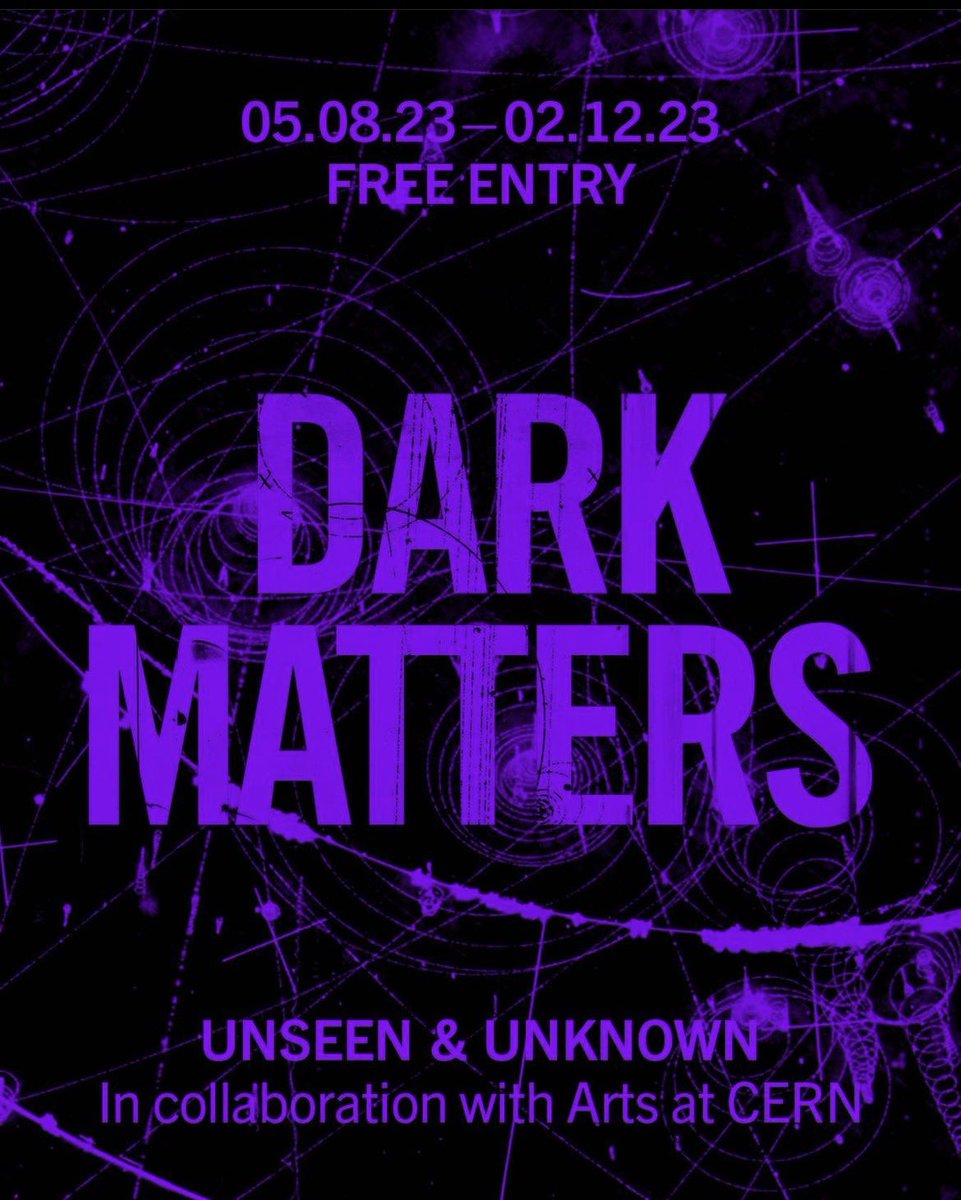 DARK MATTERS is now open @scigallerymel ! An enigmatic experience of the unseen, undiscovered and unknown, proudly in collaboration with @ArtsAtCERN and @ARC_DMPP @SciMelb @UniMelb