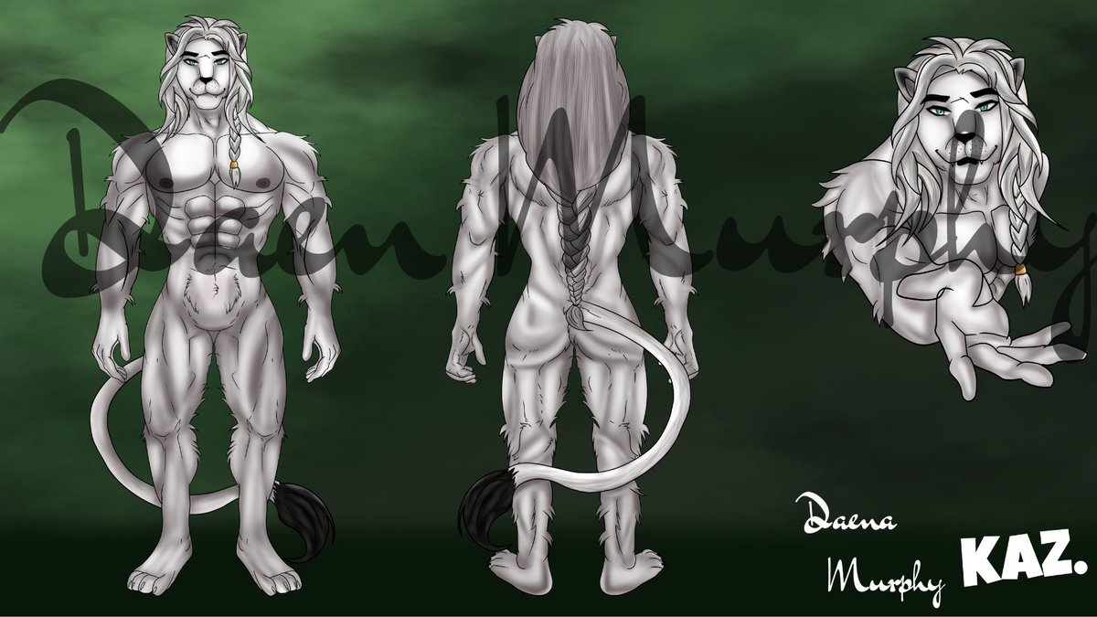 Roaring with strength and charisma, I'm thrilled to present this muscular Lion Ref Sheet I did for @KazofIshgard Embodying power and elegance, this character is a true force of nature! let's bring your unique characters to life! #furryart #artist #CommissionArt #furrycommunity