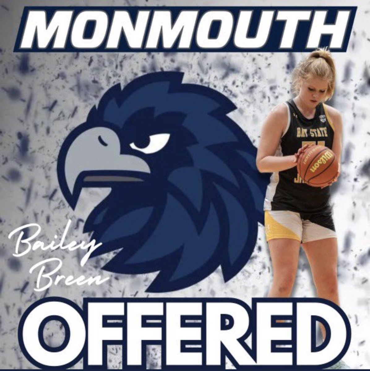 After a great call with <a href="/gbogg3/">Ginny Boggess</a>, I’m blessed to have received an offer to @MUHawksWBB ! Thank you to the entire staff for this opportunity @SBair_MUHawks <a href="/CoachGeoff_/">Geoff Lanier</a> ! 
<a href="/BayStateJags/">Bay State Jaguars</a> <a href="/LaurieBollin/">LAURIE BOLLIN</a>