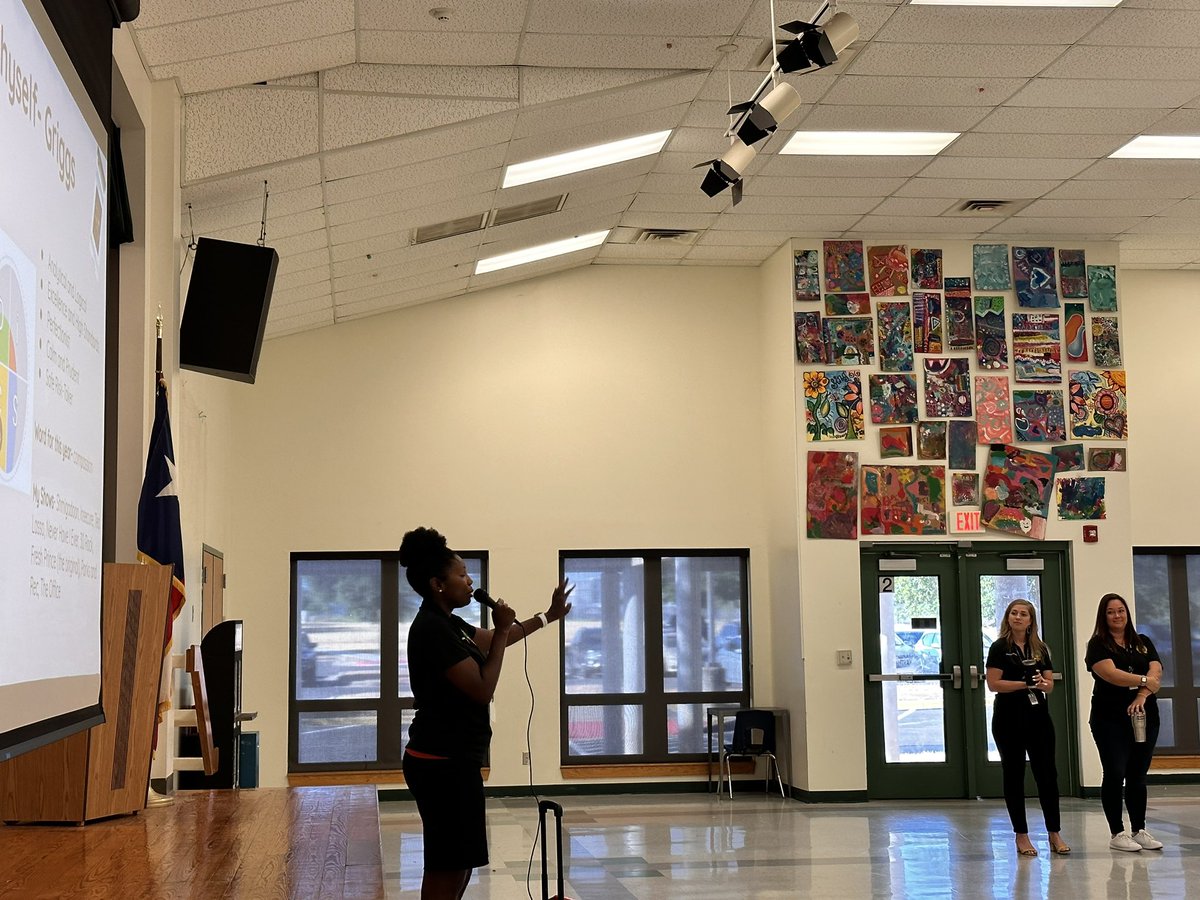 It was so exciting to have all of our staff back on campus today! Thanks to our admin for planning a great day of PD! 💚✨ <a href="/GattisRRISD/">GattisRRISD</a>