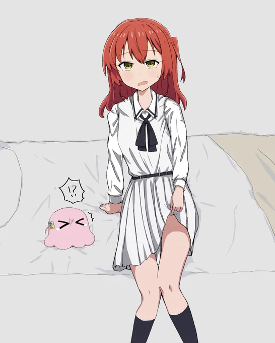 喜多ちゃんの中学の制服可愛いと思う。よく見えないし色もわからないけど。 