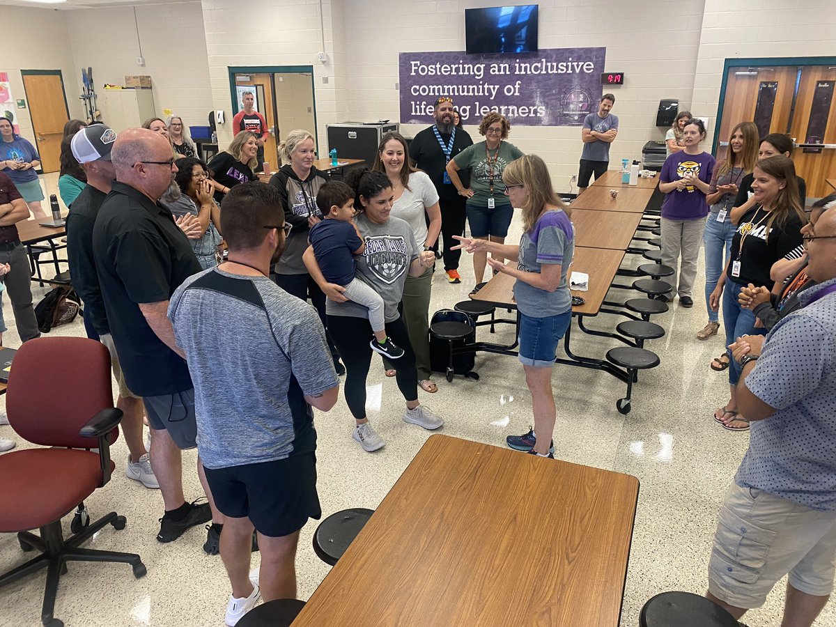 Larissa_Ortiz21's tweet photo. As more and more staff come back to campus, the better this year gets. Opportunities to make connections with each other is what it’s all about.
#ConnectingForSuccess🧩 https://t.co/D8ltW5ia5s