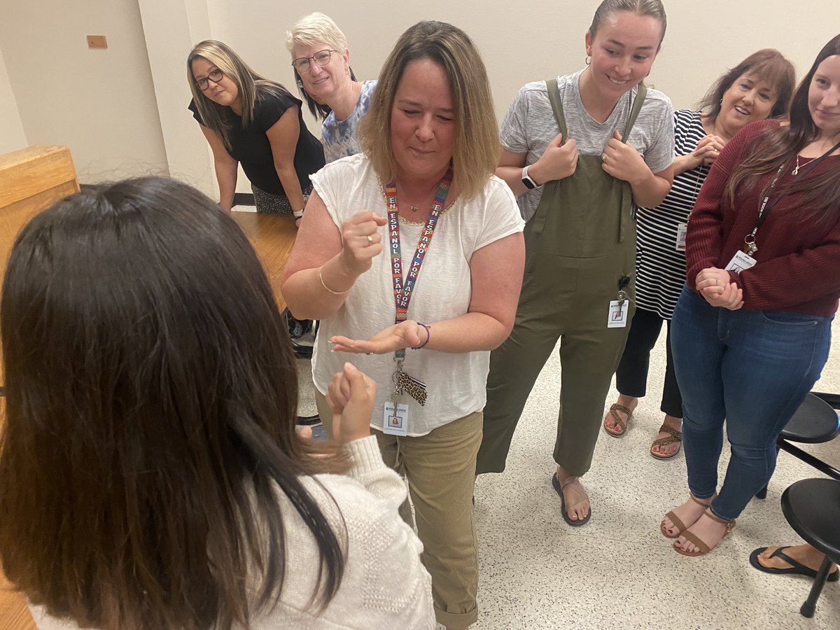 Larissa_Ortiz21's tweet photo. As more and more staff come back to campus, the better this year gets. Opportunities to make connections with each other is what it’s all about.
#ConnectingForSuccess🧩 https://t.co/D8ltW5ia5s