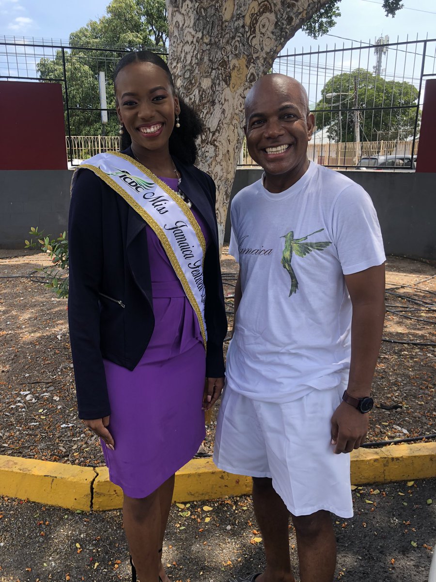 What a pleasant surprise in the parking lot as I arrived for work this afternoon!  Please greet Miss Jamaica Festival Queen 2023, Miss St. Catherine, Aundrene Cameron.