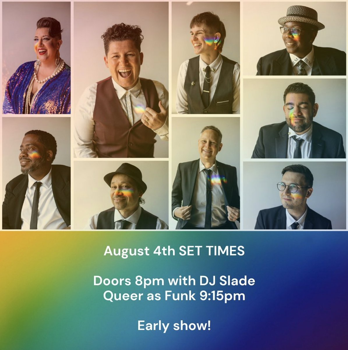 commodorevcr's tweet photo. TONIGHT: Vancouver-based funk and soul band #QueerAsFunk takes over our stage to celebrate their 10th anniversary! Set times below:
Doors: 8pm
DJ Slade: 8pm
Queer as Funk: 9:15pm
*Times are subject to change
See you soon! https://t.co/ytPwDcu8Wz