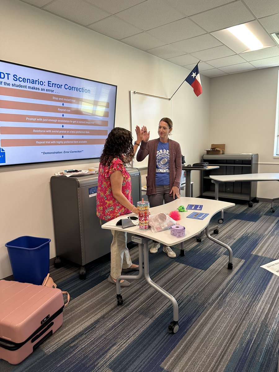 sheiladubbs's tweet photo. What a great day of learning! We kicked off our Learning Cadres and ALT Cohorts, @SAS_Autism provided learning for our new SLC Ts and we partnered with @ci_elem @FISD_elar @FISDMath to support our resource and inclusion Ts! @FisdLearns @frisco_sped #supportincludeempower #elevate https://t.co/usRfh93otv