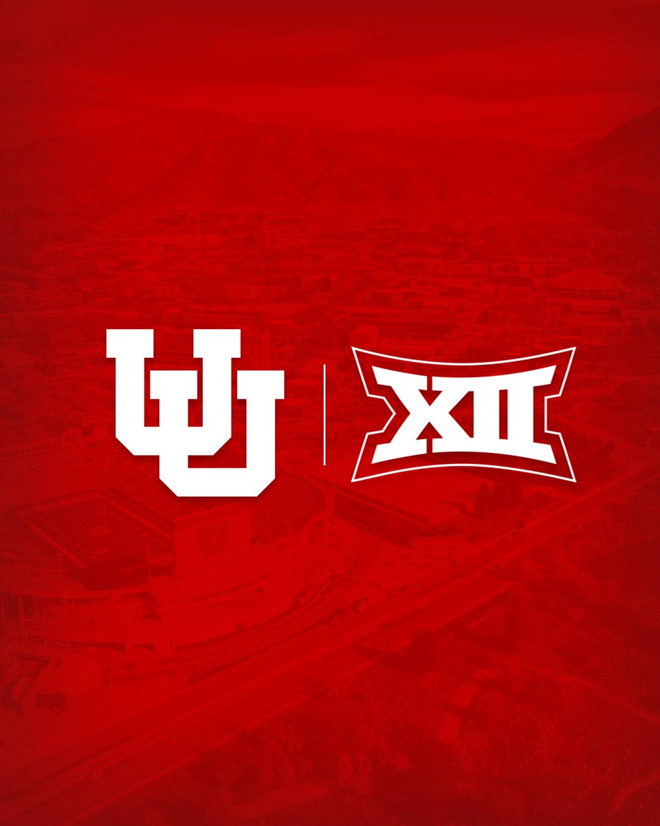 It’s official, Utah Athletics will join the @Big12Conference in 2024! utahutes.com/news/2023/8/4/… #GoUtes