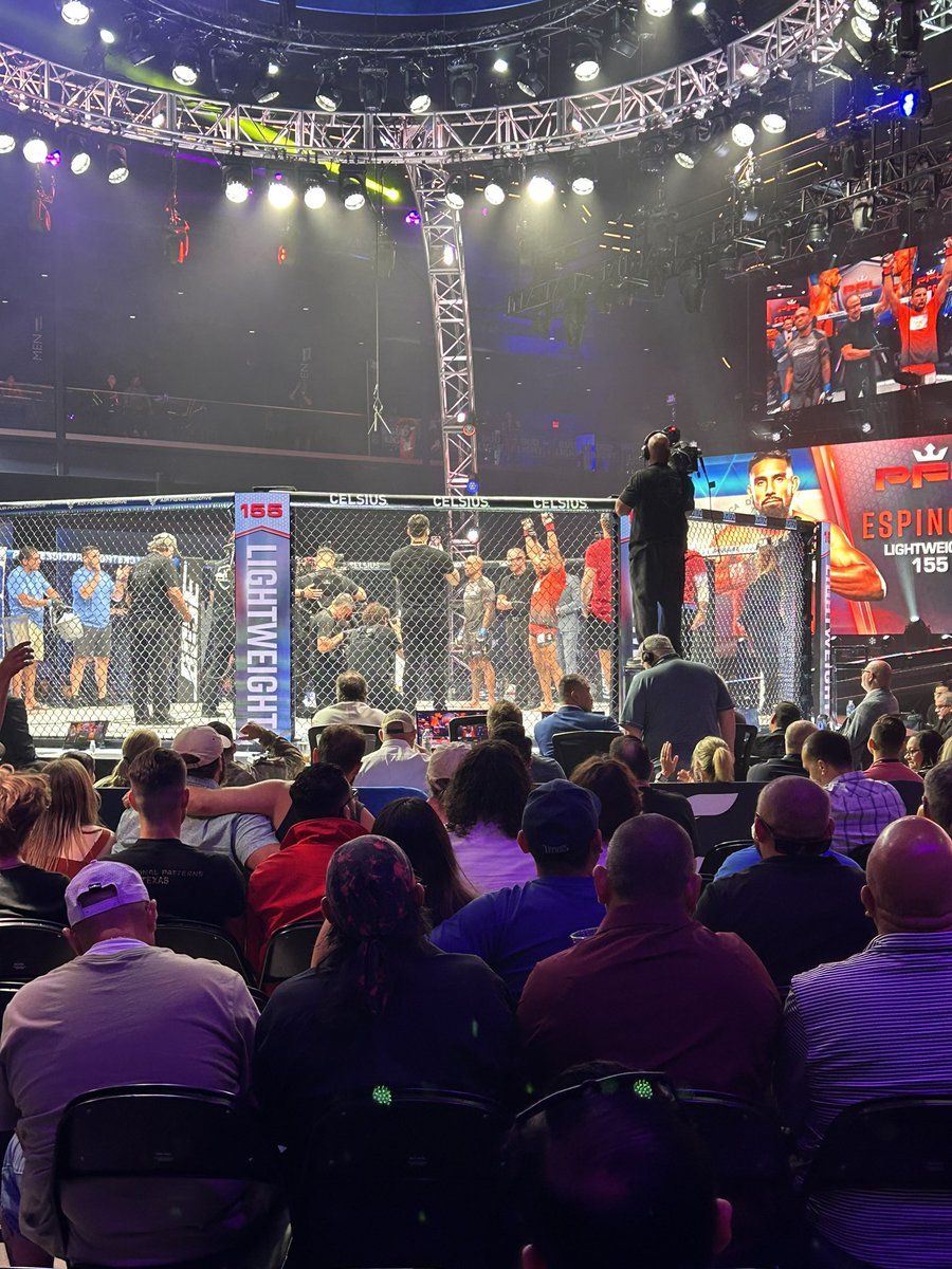 ConditionTalk's tweet image. Elvin Espinosa wins by UD! @PFLMMA 

#mma #pfl #PFLPlayoffs #pflmma #sports #satx #SanAntonio