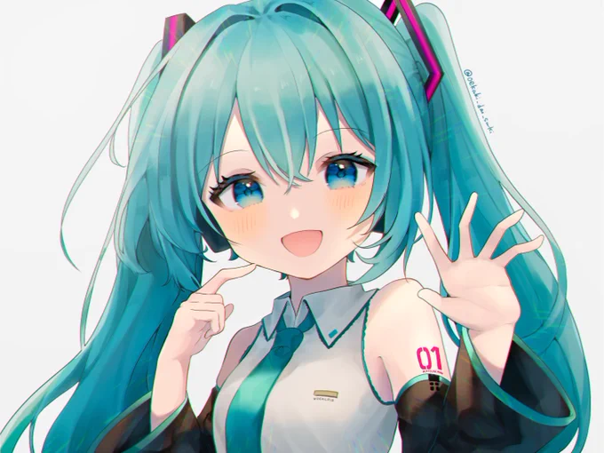 現在新作を鋭意制作中ですが、ちょっとかかりそうなので再掲しときます  #初音ミク