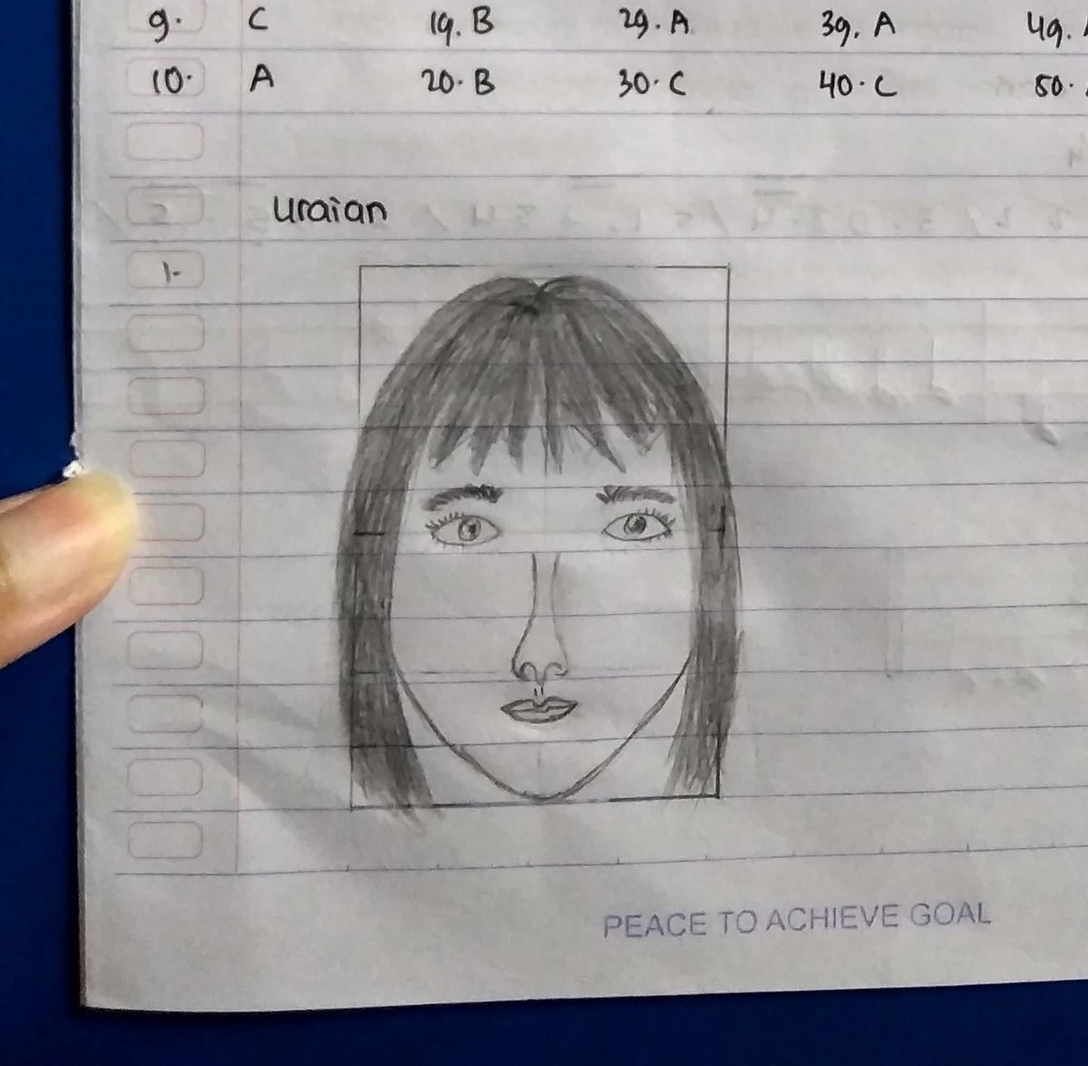 nemu tugas smp, takut bgt padahal aku sndiri yg gambar 😭😭😭