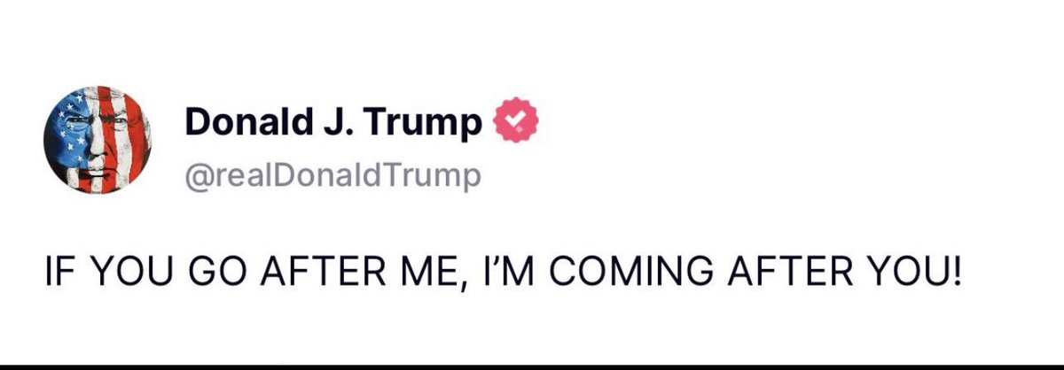 ShellSheddy's tweet photo. @realTuckFrumper Mob #BossTrump also continues #intimidation and #revenge threats.... https://t.co/9DDIBaAntO