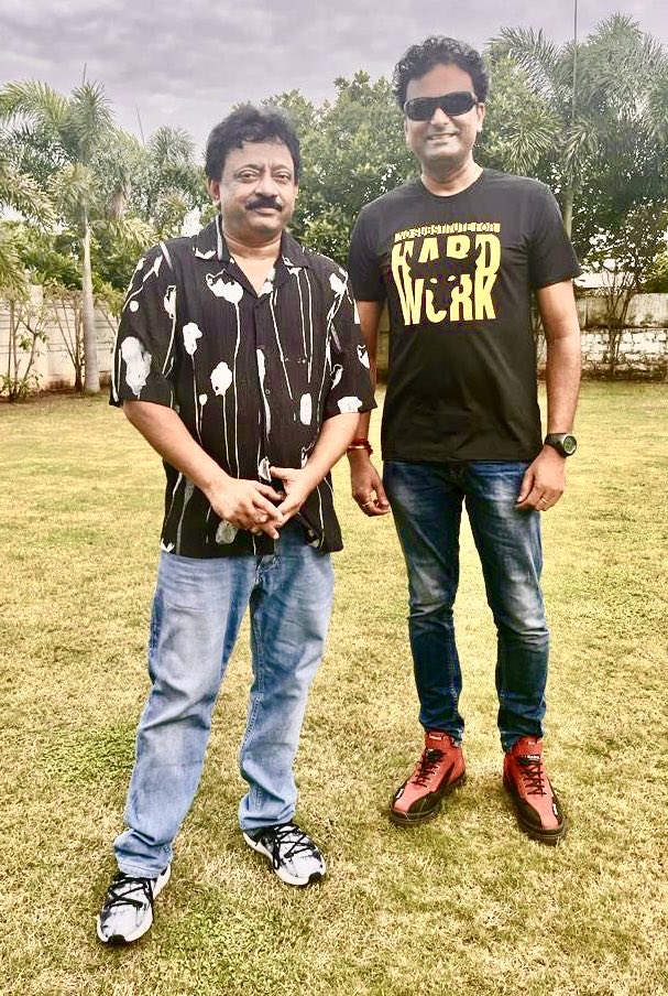 RGV DEN is pleased to associate with <a href="/ashwinrallying/">ashwin naik</a> and his team in upcoming movie involving extreme adventure drives .. Mr.naik is a multiple Indian national rally champion from team Mahindra Adventure #RgvAarvi