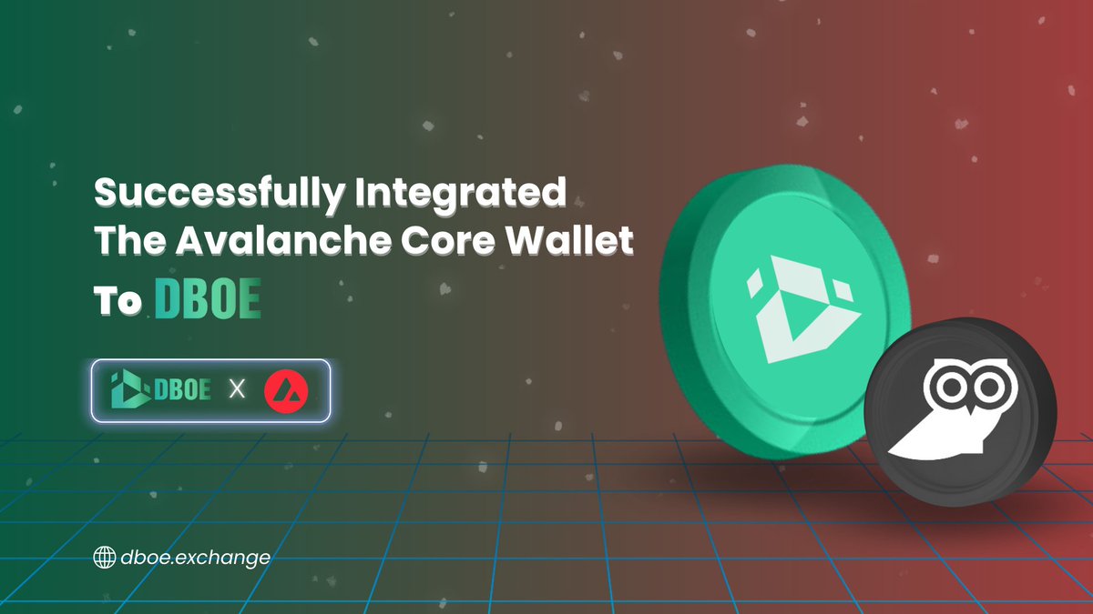 DBOE_Official's tweet image. 🚀 Exciting News! 🎉 DBOE successfully integrated original Avalanche wallet - Core Wallet! 

💼 Experience lightning-fast transactions and enhanced security. Enjoy seamless user benefits! 

💎  Trade now 🔗 dboe.exchange 

#DBOE #Avalanche #CoreWallet