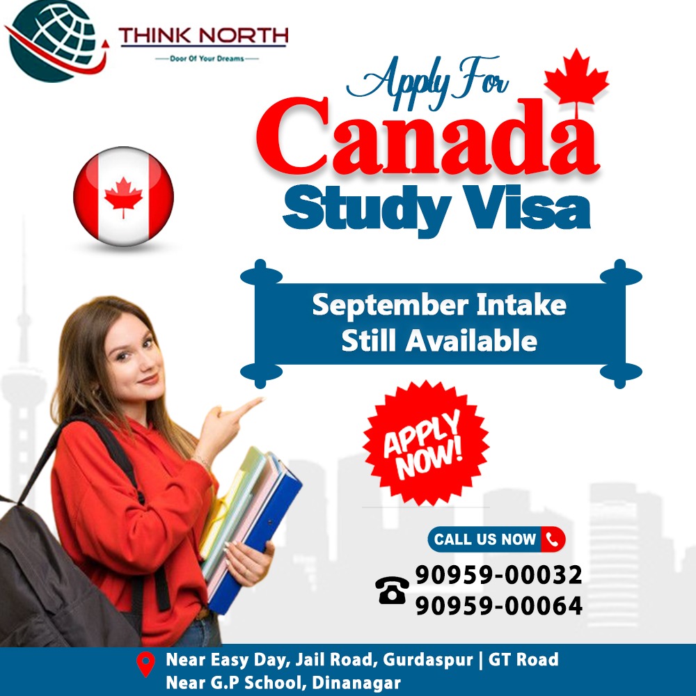 🥳🥳 Explore Canada with Think North for Canada study visa as September intake still available ..... 🥳🥳Hurry up... Grab your Canada study visa as soon as possible 🥳🥳🎉🎊

Saturdayvibes#bestvisaconsultant#bestieltsinstitute#bestpteinstitute#guranteedresults#canadavisa#ukvisa#