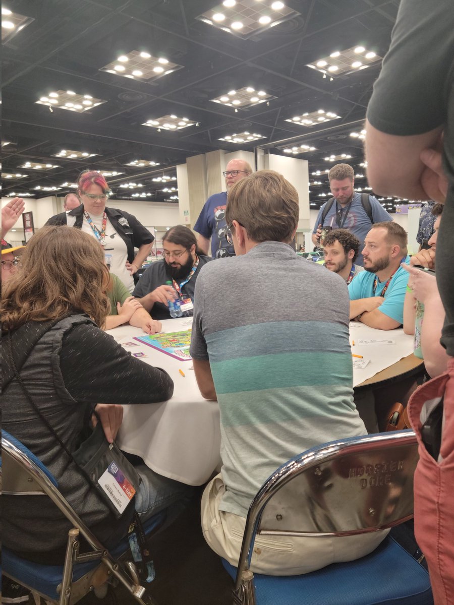 instantgamenite's tweet photo. Thank you to @SmirkandDagger for a great midnight tournament of Run for your Life, Candyman. Managed to make it to the finals but was quickly eliminated. Had a phenomenal time!!! #GenCon2023 https://t.co/TSAvy5LowZ