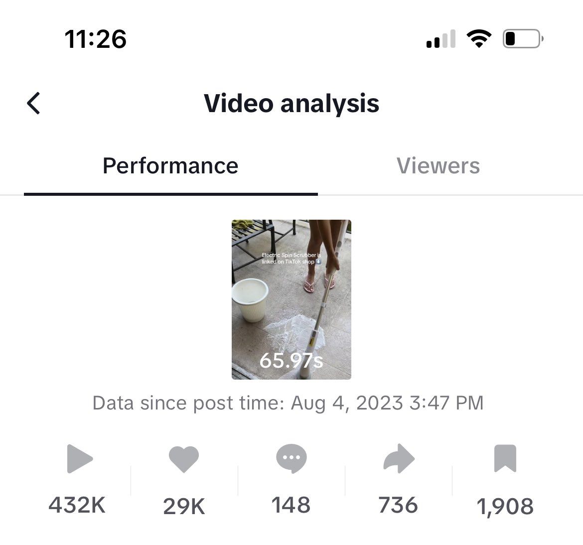 432k views in about 7 hours. Utilizing UGC skills with your TikTok shop videos is a match made in heaven. Yes I’d say TikTok is favoring these videos but my theory is the more a video sells the more it is pushed. 

💌: shellyugc@gmail.com

#UGCCreator #ugc