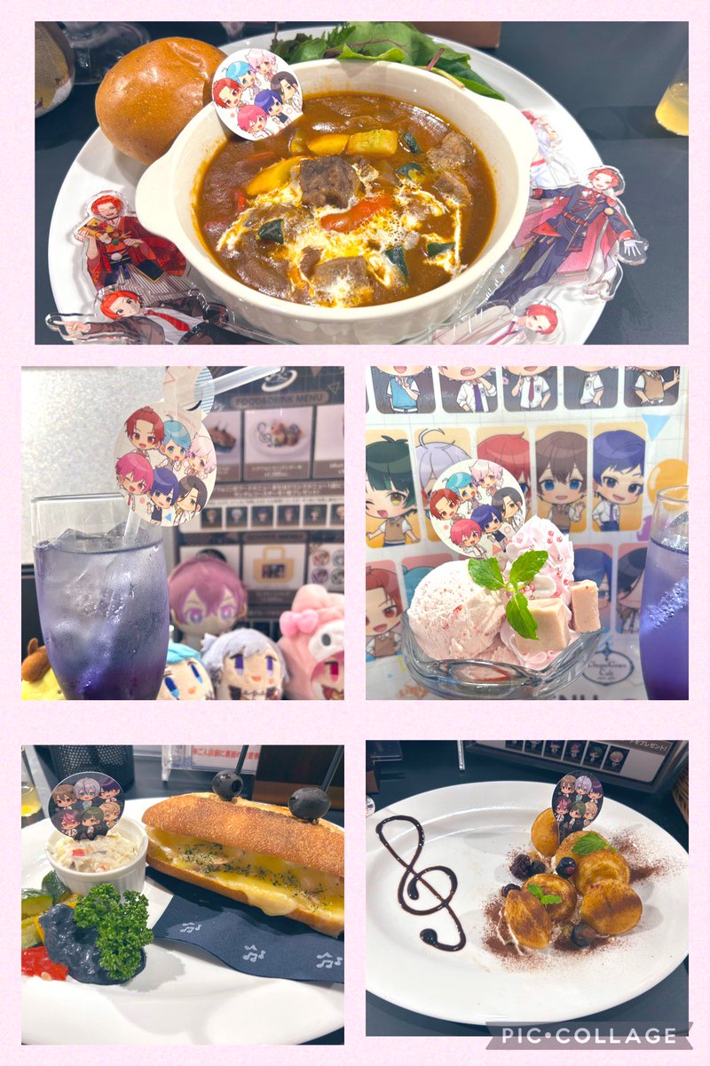 odede_naifami's tweet photo. コラボカフェなのに美味しいよ♡
おっとぉ•́ω•̀)本音出ちゃったw
となりの学園祭からは、たま〜に音漏れで🦁の声が聞こえたりෆ˚*
幸せ空間でした(*˘︶˘*).。.:*♡
#VOISING学園祭
#Chugai https://t.co/kRE3bYKNb7