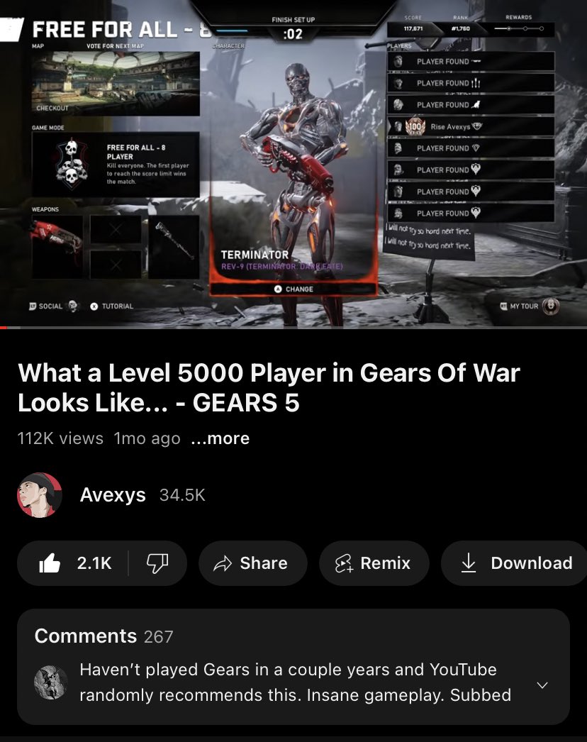 Avexys's tweet image. Always a great feeling breaking 100K views. If only I had a fire editor to help make this more consistent 🥹