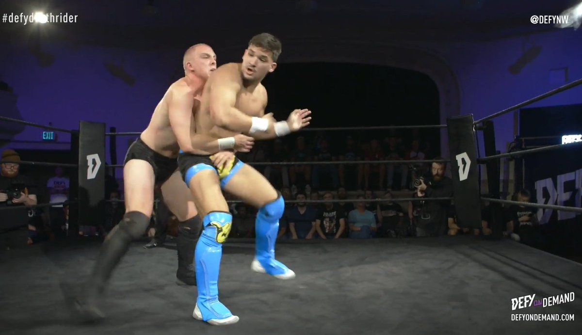 MikeGuylee's tweet photo. Super 8XGP Tournament Semi Final Four Way Match

Cody Chhun vs. Schaff vs. Titus Alexander vs. Travis Williams

Absolut impressive Four Way!!! What a spectacle!!!

I can only say it over and over again. Titus is so damn talented, the future is bright for him.

#DefyDeathRider https://t.co/5jPYT12gVq