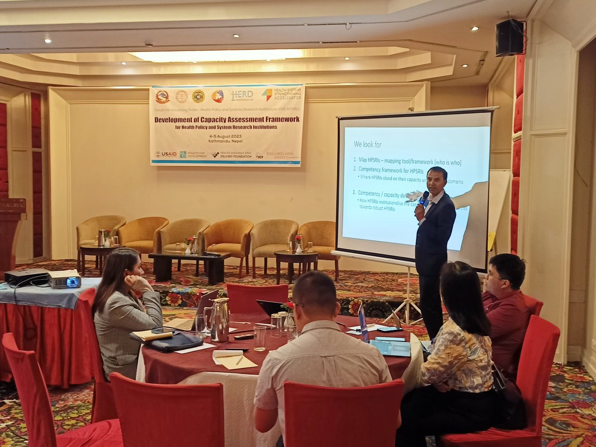HERDIntl's tweet photo. #Cocreation: powerful yet complex! Embracing diverse ideas and finding common ground can be challenging, but the results drive meaningful change!
Capacity Development Framework for #HPSRIs
#HPSR
@AccelerateHSS @AIHO_PH
@results4dev https://t.co/UKmrVqghQE