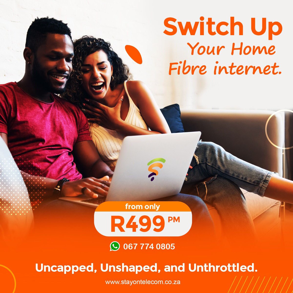 stayon_telecom's tweet photo. Experience the future of internet technology with our cutting-edge Fibre, unmatched customer service &amp; prompt support.

Click the link to apply: https://t.co/oyUS0awrXY

“Price dependent on FNO”

#FibreInternet #FastAndReliable #InternetConnection #HighSpeedInternet #FTTHInternet https://t.co/7WoenLyqHO