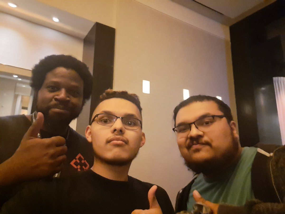 It was cool seeing my favorite streamer and podcaster @WoolieWoolz and his good friend @chesterr01, best day of my life