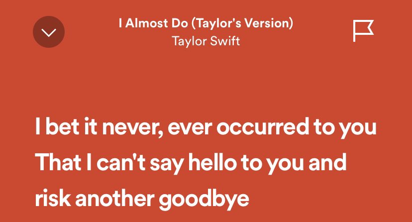 _sarah_david_'s tweet photo. @celestialswiftt please give “i almost do” it’s moment https://t.co/nJNPELlN0Q