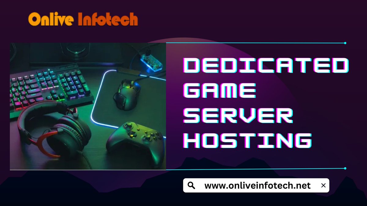 onliveinfotech's tweet image. Elevate your gaming adventures with Dedicated Game Server Hosting. Onlive Infotech provides optimal connectivity and high-speed performance for your intensive gaming needs. 
#dedicatedgameserverhosting #gamededicatedserver
Visit - onliveinfotech.net/game-dedicated…